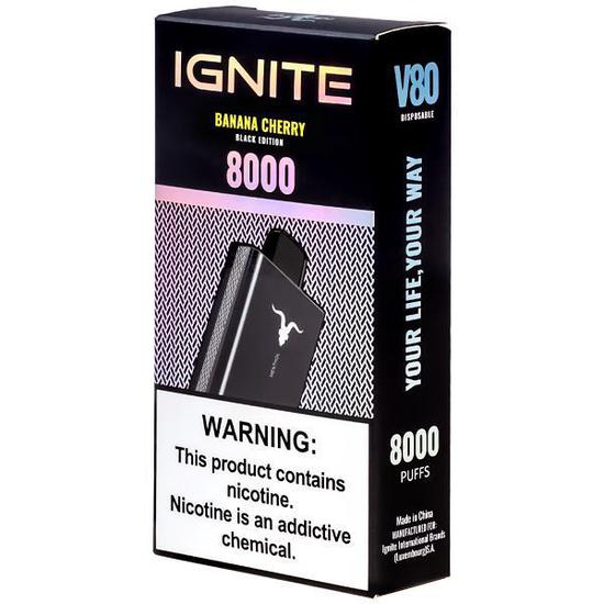IGNITE V80 BLACK BANANA CHERRY